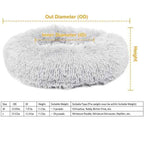 Cozy Plush Pet Bed - Luxurious Soft Fleece Cushion for Large Dogs and Cats