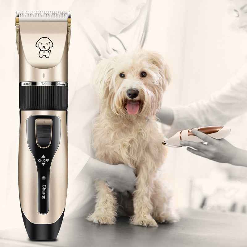 Low-Noise Pet Hair Clipper, Cordless Dog & Cat Grooming Trimmer