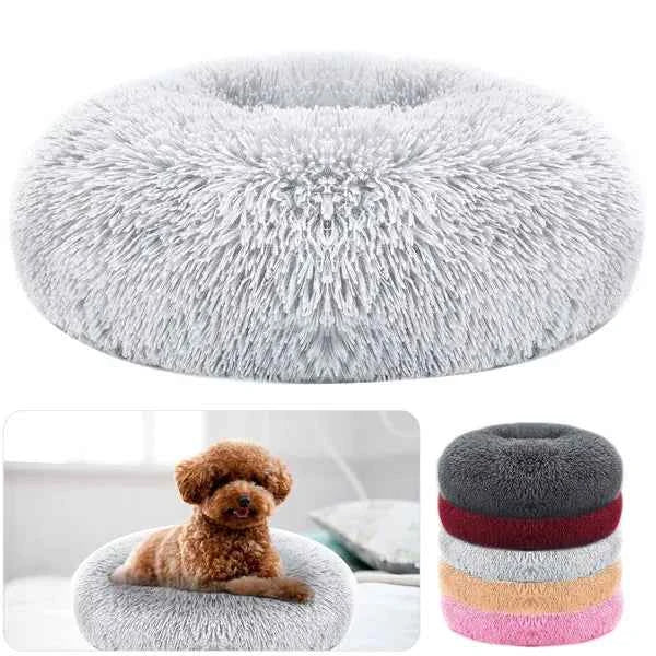 Cozy Plush Pet Bed - Luxurious Soft Fleece Cushion for Large Dogs and Cats