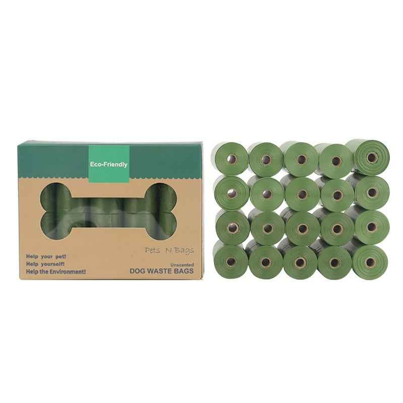 Eco-Friendly Degradable Pet Waste Bags - Lavender Scented, Durable & Leak-Resistant