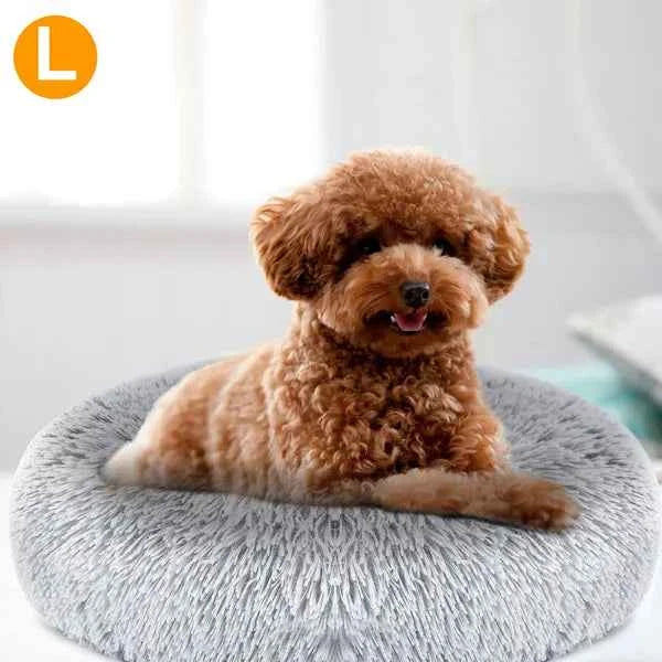 Cozy Plush Pet Bed - Luxurious Soft Fleece Cushion for Large Dogs and Cats