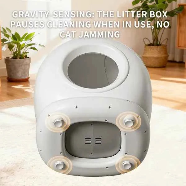 Automatic Cat Litter Box: Effortless Self-Cleaning with Tuya App Integration