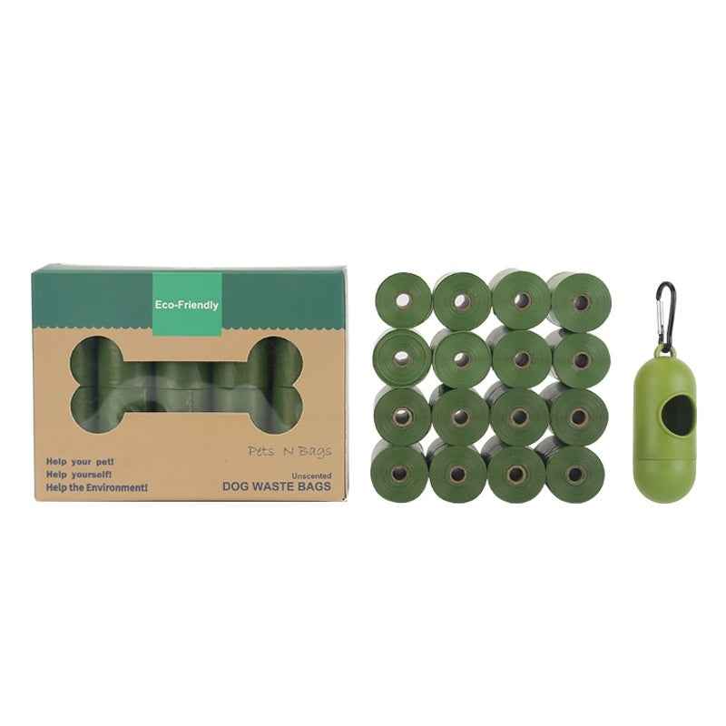 Eco-Friendly Degradable Pet Waste Bags - Lavender Scented, Durable & Leak-Resistant