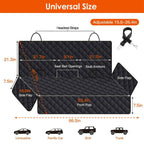 Ultimate Waterproof Dog Car Seat Cover - Scratchproof, Non-Slip Protection for Your Pet