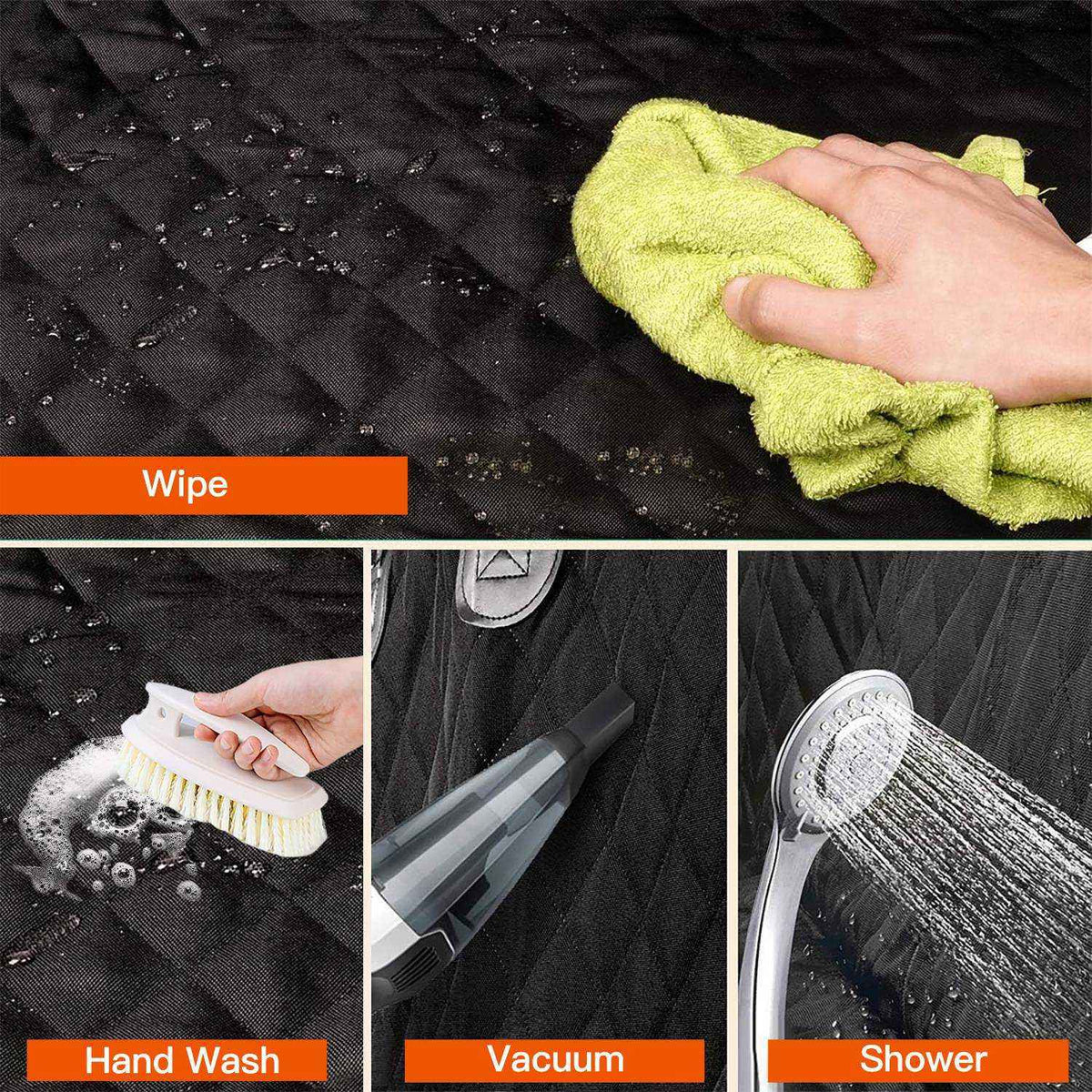 Ultimate Waterproof Dog Car Seat Cover - Scratchproof, Non-Slip Protection for Your Pet