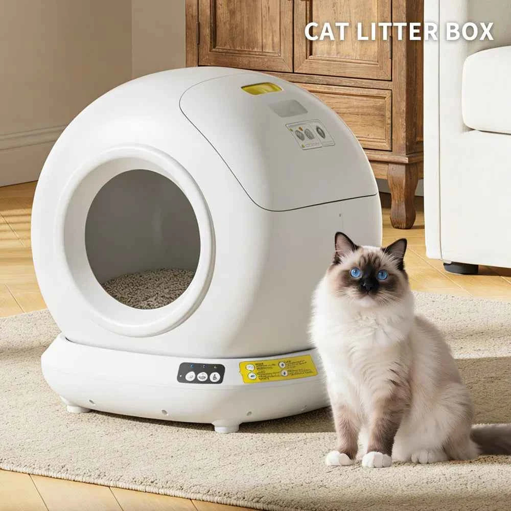 Automatic Cat Litter Box: Effortless Self-Cleaning with Tuya App Integration