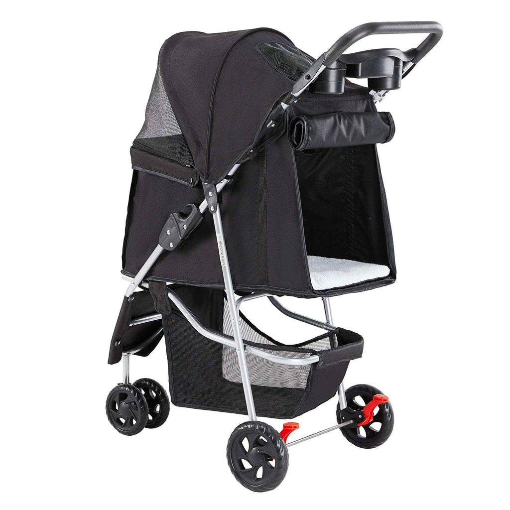 Foldable Pet Stroller - Ultimate Comfort for Your Furry Friends