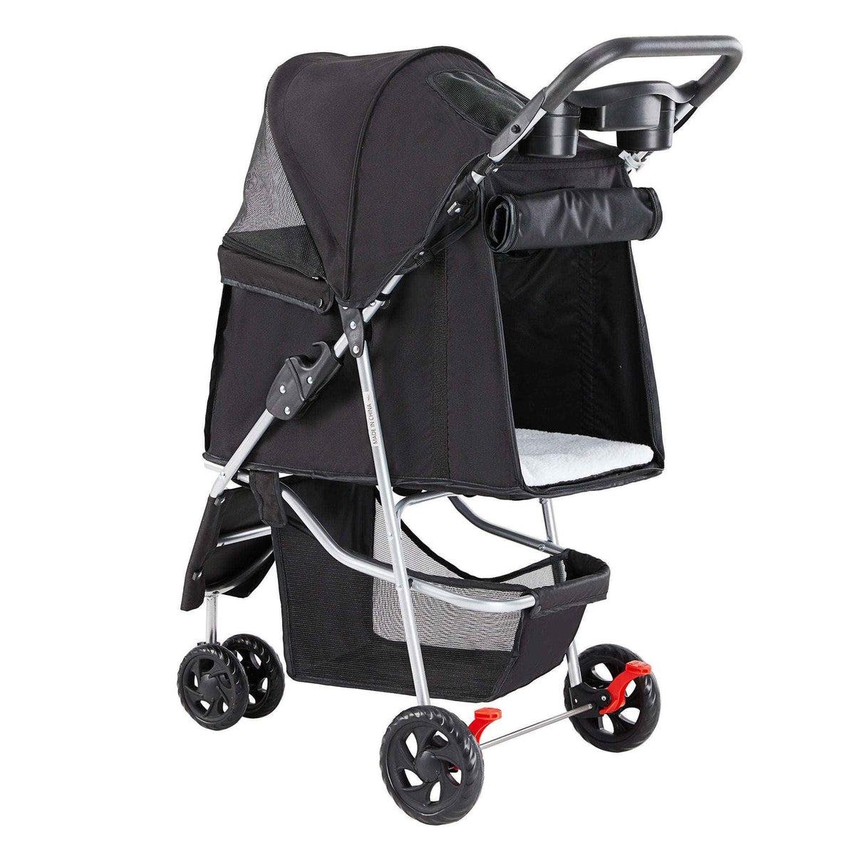 Foldable Pet Stroller - Ultimate Comfort for Your Furry Friends